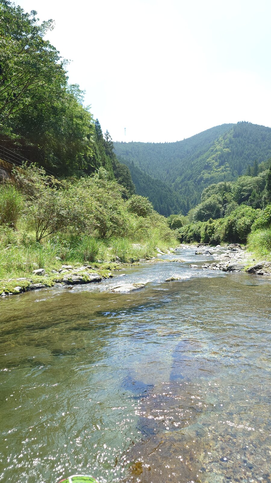 Kurotaki river swimming spot