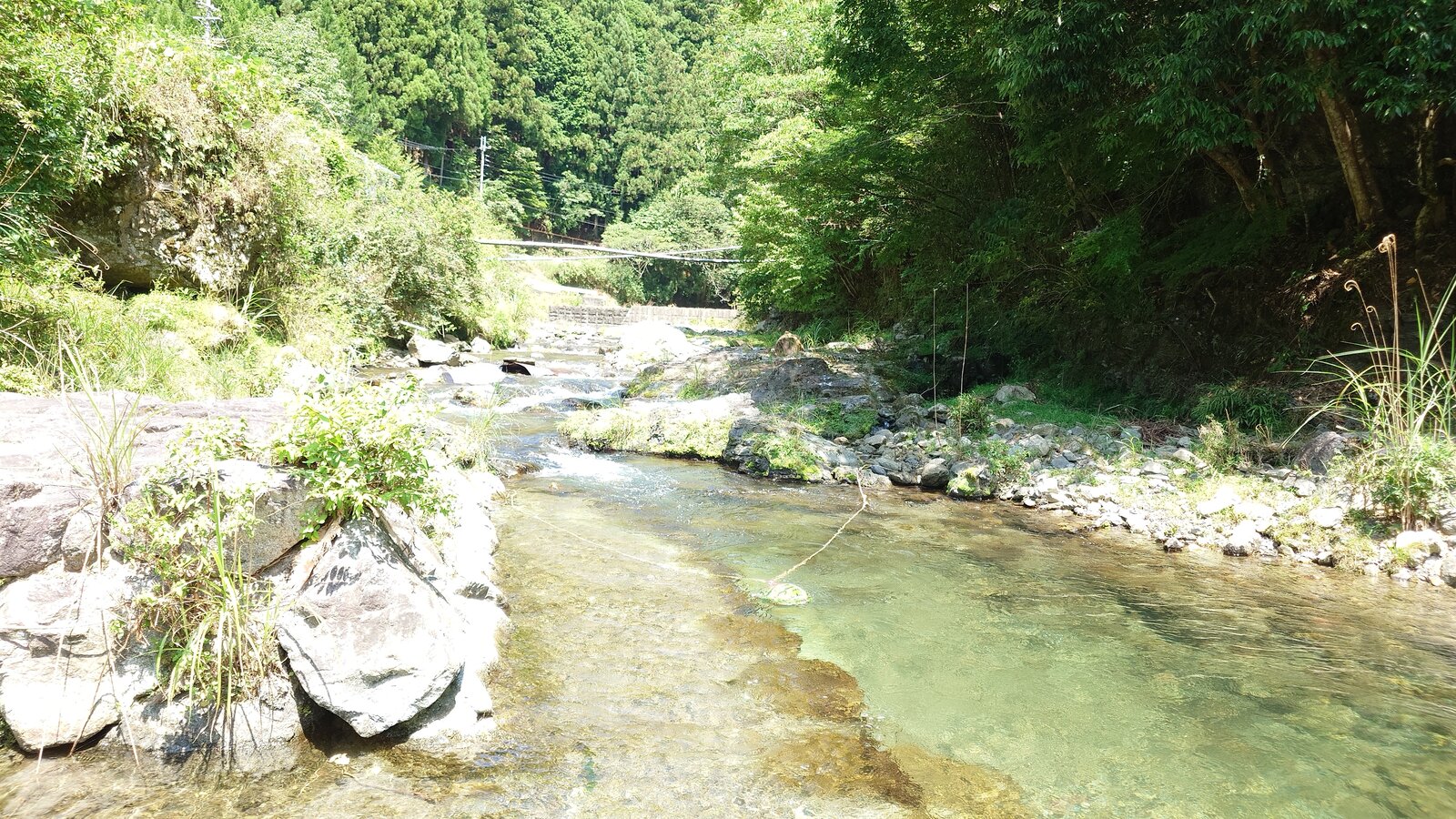 Kurotaki river view near guesthouse